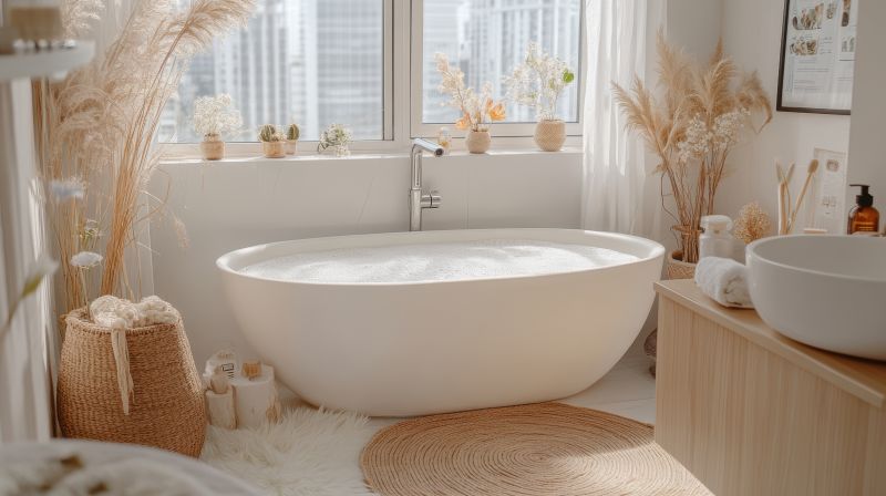 Relaxing Bathtub Environment